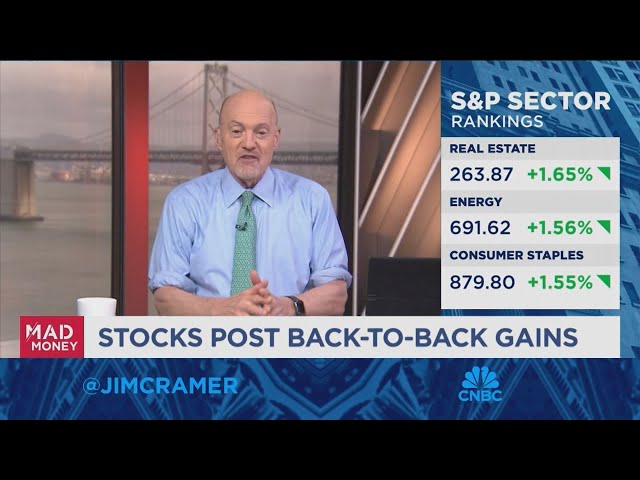 ⁣Most business people I stalk to are worried about U.S. dipping into a recession, says Jim Cramer