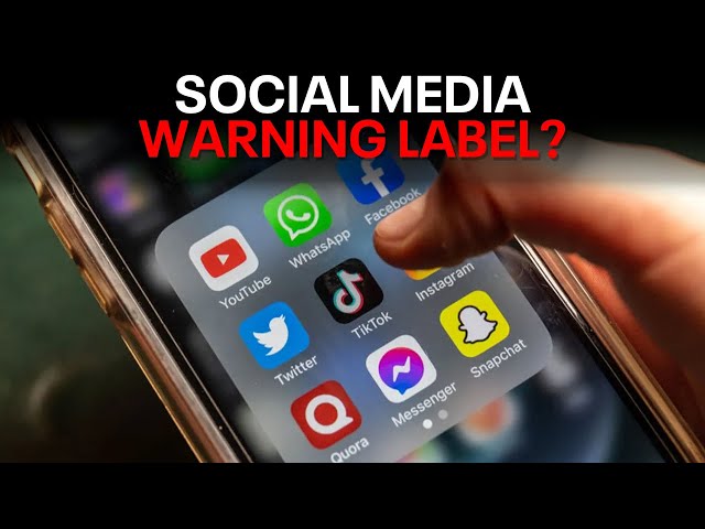 ⁣Texas lawmakers want to add warning label to social media platforms