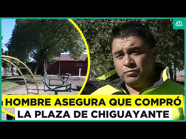 Hombre asegura que compró legalmente plaza en Chiguayante