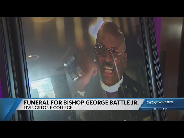 ⁣Hundreds gathered to celebrate the life, legacy of Bishop George Battle Jr.