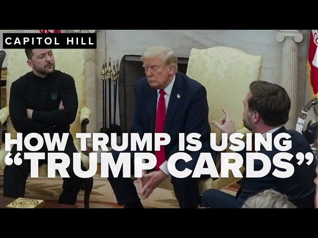 ⁣How Trump is using his 'Trump cards' to action on trade, the border & potentially Ukra