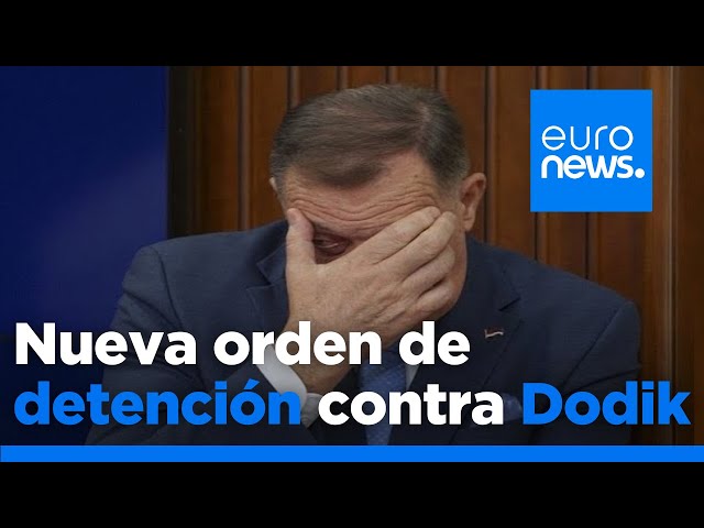 Bosnia-Herzegovina emite una nueva orden de detención nacional contra Milorad Dodik