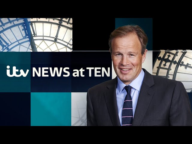 ⁣Watch Monday's ITV News at Ten | ITV News