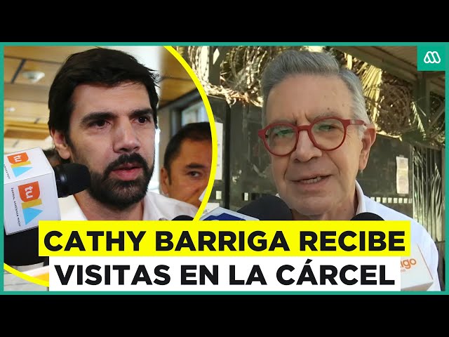 ⁣Cathy Barriga recibe visitas en la cárcel de San Miguel