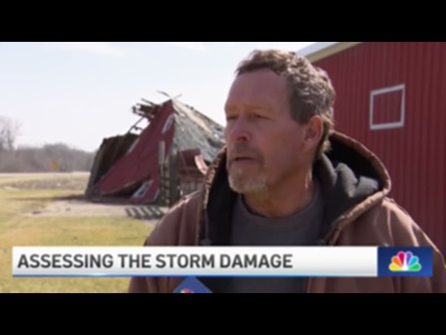 ⁣Severe STORM DAMAGE impacts suburban Illinois communities