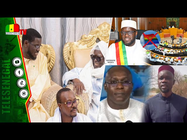 ⁣[LIVE] Diomaye adoubé à Touba, Sonko lance un nouveau programme, trafic migrant, El Malick face à…