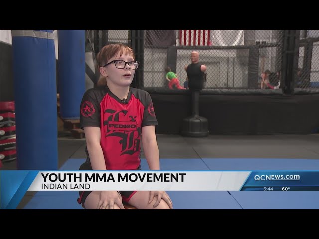 ⁣Indian Trail girl known as ‘Lil Thug’ fights for her MMA dream