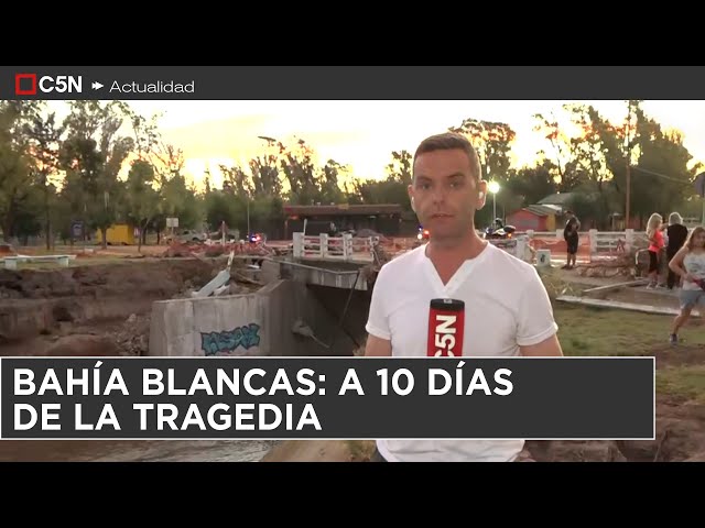 ⁣BAHÍA BLANCA: 10 DÍAS de la TRAGEDIA, ALERTA por TORMENTAS