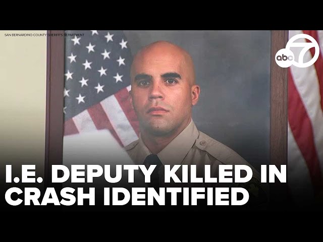 ⁣I.E. deputy killed in Victorville crash during chase identified